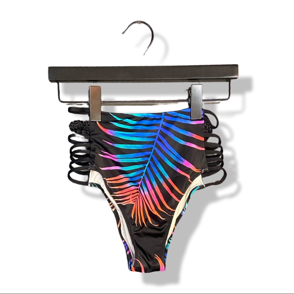 NWOT Victoria’s Secret PINK High Waist Bikini Bottom - size M